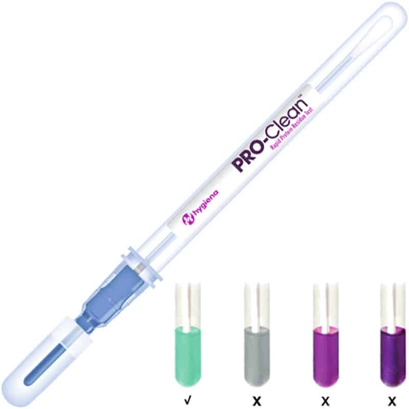 Med ett professionellt enzymtest, PRO-Clean snabbtest, kan du på bara 5 minuter ta reda på om du har ett område som är mögelfritt, eller om det har drabbats av mögelsvamp