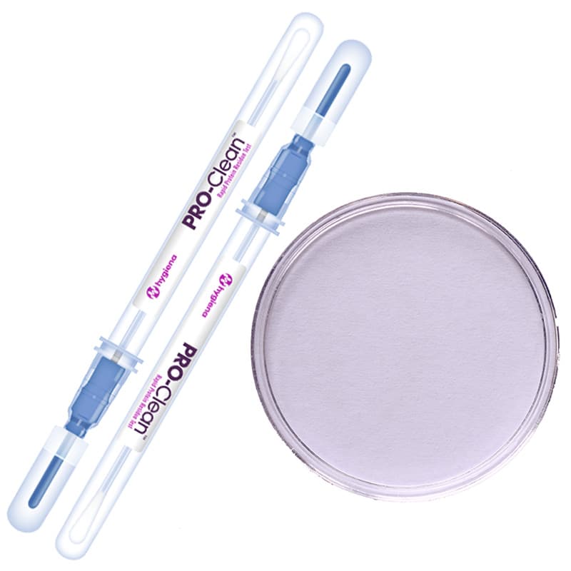 Test för både synlig och dold mögel med detta testset, som innehåller ett Mögel lufttest och två PRO-Clean indikationstest