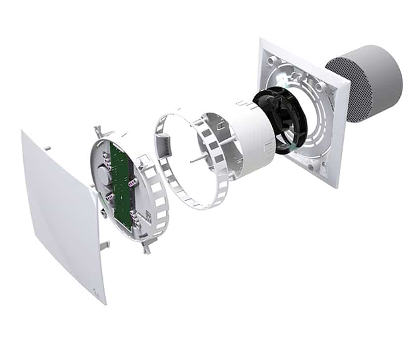 Keramiska värmeväxlare är en typ av värmeväxlare som använder keramiska material för att möjliggöra effektiv värmeöverföring mellan luftströmmarna