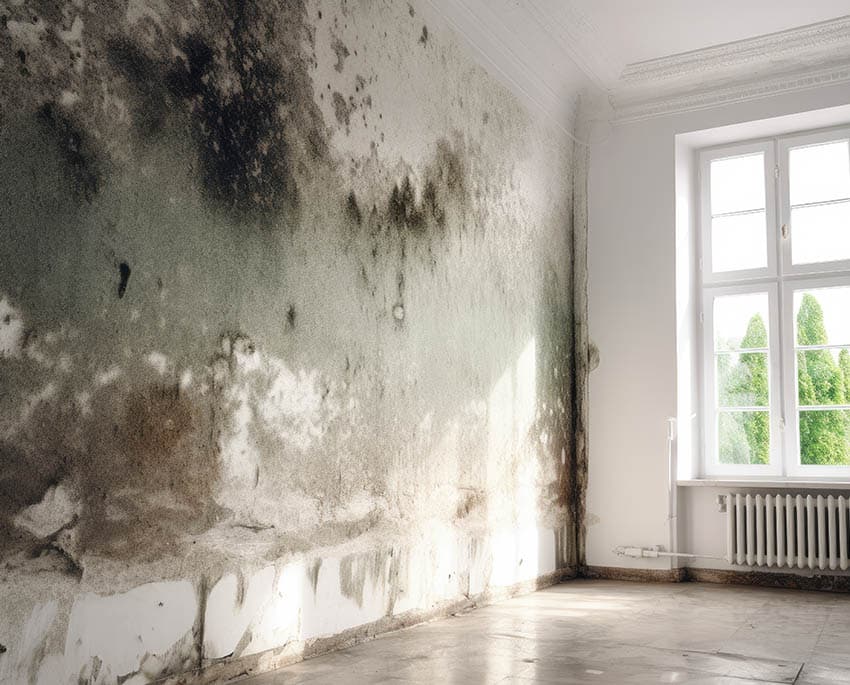 Dålig ventilation kan göra att fukt ansamlas, vilket ökar risken för mögel och fuktskador