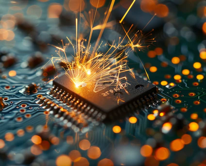 Torrare luft gör att statisk elektricitet byggs upp, vilket kan vara irriterande och skadligt för elektronik