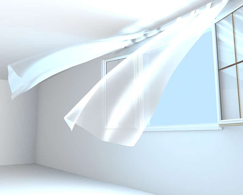 Se till att rummet är ordentligt ventilerat för att förhindra att fukt samlas och blir en grogrund för mögel