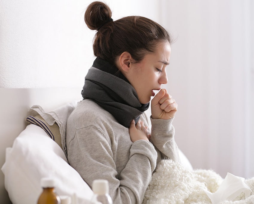 Vitmögel på vinden kan orsaka besvär från luftvägarna som hosta, andningsproblem och förvärrad astma